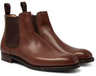 Cheaney Godfrey Burnished-leather Chelsea Boots