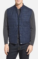 Thumbnail for your product : Thomas Dean Regular Fit Plaid Quilted Vest