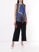 Thumbnail for your product : Elie Tahari Faye crepe trousers
