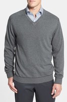 Thumbnail for your product : Cutter & Buck Men's 'Broadview' Cotton V-Neck Sweater