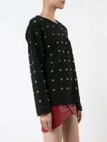 Thumbnail for your product : RtA Sweatshirt with Grommets