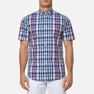 Tommy Hilfiger Men's Lester Check Short Sleeve Shirt