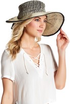 Thumbnail for your product : San Diego Hat Company Ombre Pinched Back Floppy Hat