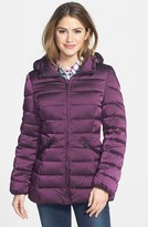 Thumbnail for your product : Calvin Klein Iridescent Hooded Down Jacket
