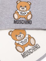 Thumbnail for your product : MOSCHINO BAMBINO Two-Piece Bib Beanie Hat Set