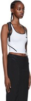 Thumbnail for your product : Hyein Seo White Polyester Tank Top