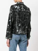 Thumbnail for your product : Valentino printed biker jacket