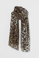 HM leopard scarf