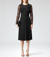 Thumbnail for your product : Reiss Alice WIDE PLEAT CULOTTES