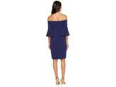 Thumbnail for your product : Laundry by Shelli Segal Montreal Stretch Crepe Off the Shoulder Cocktail