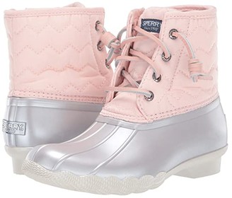 girls pink duck boots