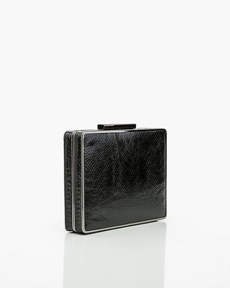 Le Château Snake Embossed Minaudiere