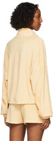Thumbnail for your product : Gil Rodriguez SSENSE Exclusive Orange Terry Half-Zip Diana Sweater