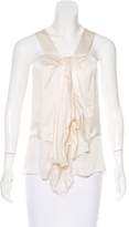 Thumbnail for your product : Magaschoni Silk Sleeveless Top