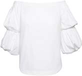 Thumbnail for your product : Banana Republic Off-the-Shoulder Super-Stretch Shirt