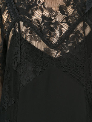 McQ lace overlay dress