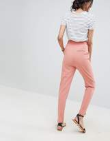 Thumbnail for your product : ASOS Tall DESIGN Tall high waist tapered pants