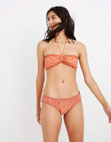 Thumbnail for your product : Madewell Second Wave Ruffled Bikini Bottom in Embroidered Eyelet