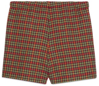 Gucci Children's check wool shorts