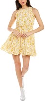 Thumbnail for your product : Celina Moon Frill Tiered Mini Dress