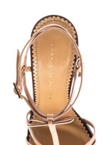 Thumbnail for your product : Charlotte Olympia Trixy patent-leather pumps