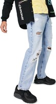 Thumbnail for your product : Topman Nonstretch Bootcut Jeans