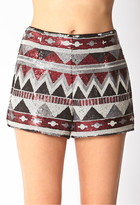 Thumbnail for your product : Forever 21 Striking Zigzag Shorts