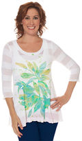 Thumbnail for your product : Miraclebody Jeans MIRACLEBODY BFF Shadow Stripe Tunic
