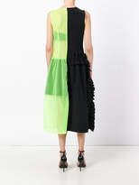Thumbnail for your product : Paskal sheer neon detail dress