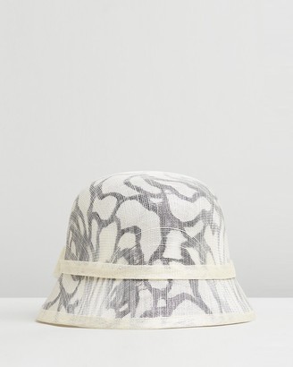 Max Alexander Women's White Fascinators - Cloche Bucket Hat