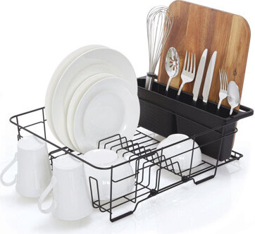 Copco Large Dish Rack With Cutting Board Caddy