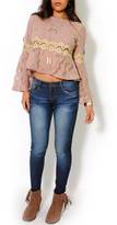 Thumbnail for your product : Double Zero Bell Sleeves Blouse