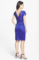 Thumbnail for your product : JS Collections Tiered Beaded Lace Sheath Dress