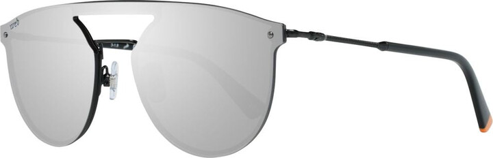 WEB EYEWEAR Black Metal Sunglasses