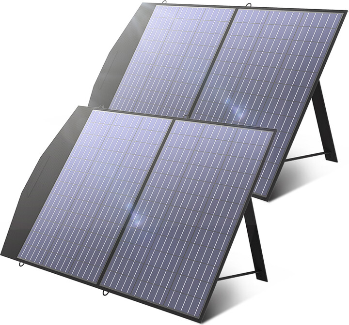 ALLPOWERS Foldable and Portable Solar Panel 100 / 200W Solar Battery Charger，Outdoor Emergency Backup Power for Powerstation etc