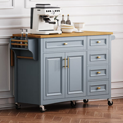 Lark Manor 52'' Kitchen Island With Drop Leaf