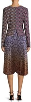 Thumbnail for your product : DELFI Collective Mixed-Print Twisted-Front Dress