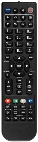 DENON TU660, TU680NAB, RC-126, 4990147008, TU280, TU235RD remote
