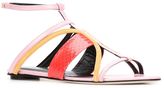 Thumbnail for your product : Oscar de la Renta strappy flat sandals