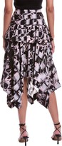 Thumbnail for your product : Jason Wu Tiered Silk Skirt