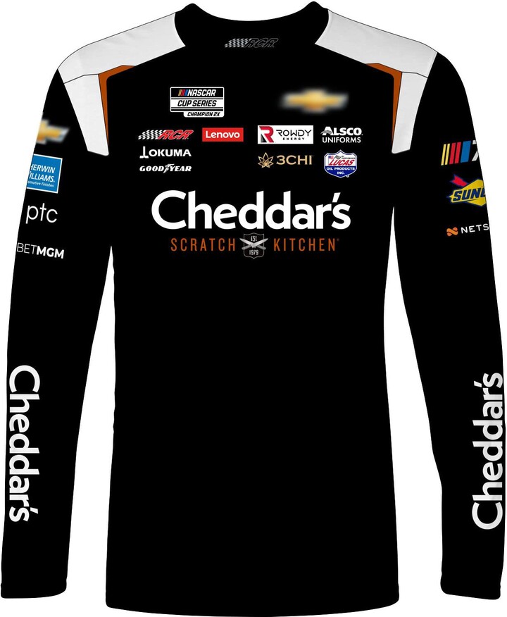 Checkered Flag Sports Kyle Busch 2023 Long Sleeve Cheddar's Sublimated