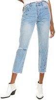Thumbnail for your product : Neon Blonde Siren Bright Nights Straight Leg Jean