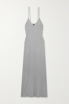 Thumbnail for your product : Norma Kamali Stretch-jersey Maxi Dress - Gray