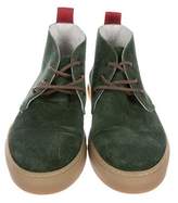 Thumbnail for your product : Del Toro Suede Chukka Sneakers