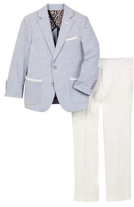 Isaac Mizrahi Two Piece Tonal Suit (Toddler, Little Boys, & Big Boys)