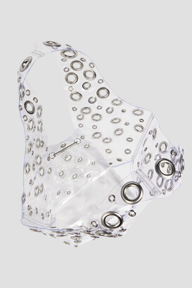 【PACO RABANNE】ミニ eyelet-embellished pvc トート Paco Rabanne Mini eyelet-embellished PVC tote - ShopStyle