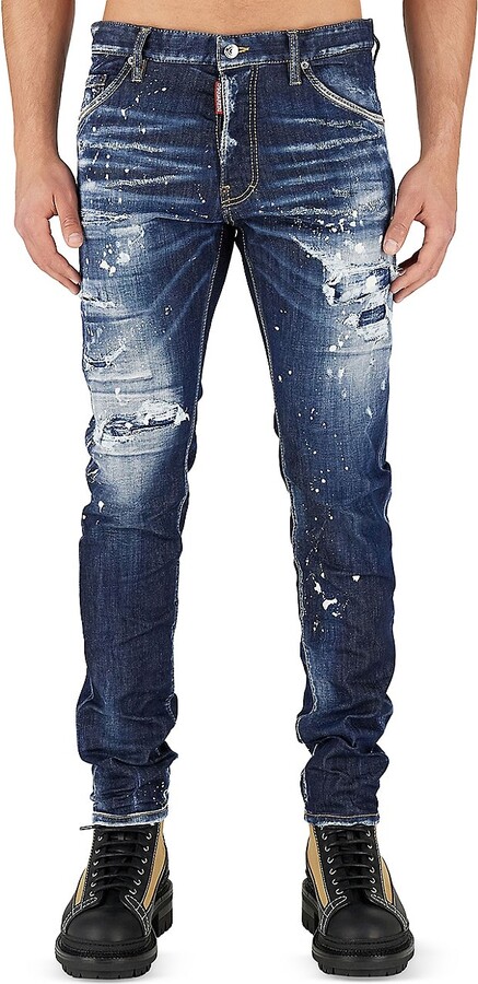DSQUARED2 Cool Guy Low-Rise Skinny Jeans - ShopStyle