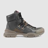 Thumbnail for your product : Gucci Men's Flashtrek GG high-top sneaker