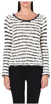 Thumbnail for your product : Free People Textured stripe jumper