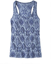 Thumbnail for your product : Delia's Macie Solid Pattern Burnout Tank